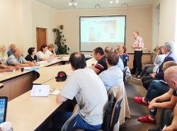 Более 30 слушателей посетило занятие по ГО и ЧС в г. Светлый в августе 2019 года.